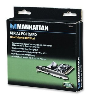 Manhattan 158206 Tarjeta Y Adaptador De Interfaz