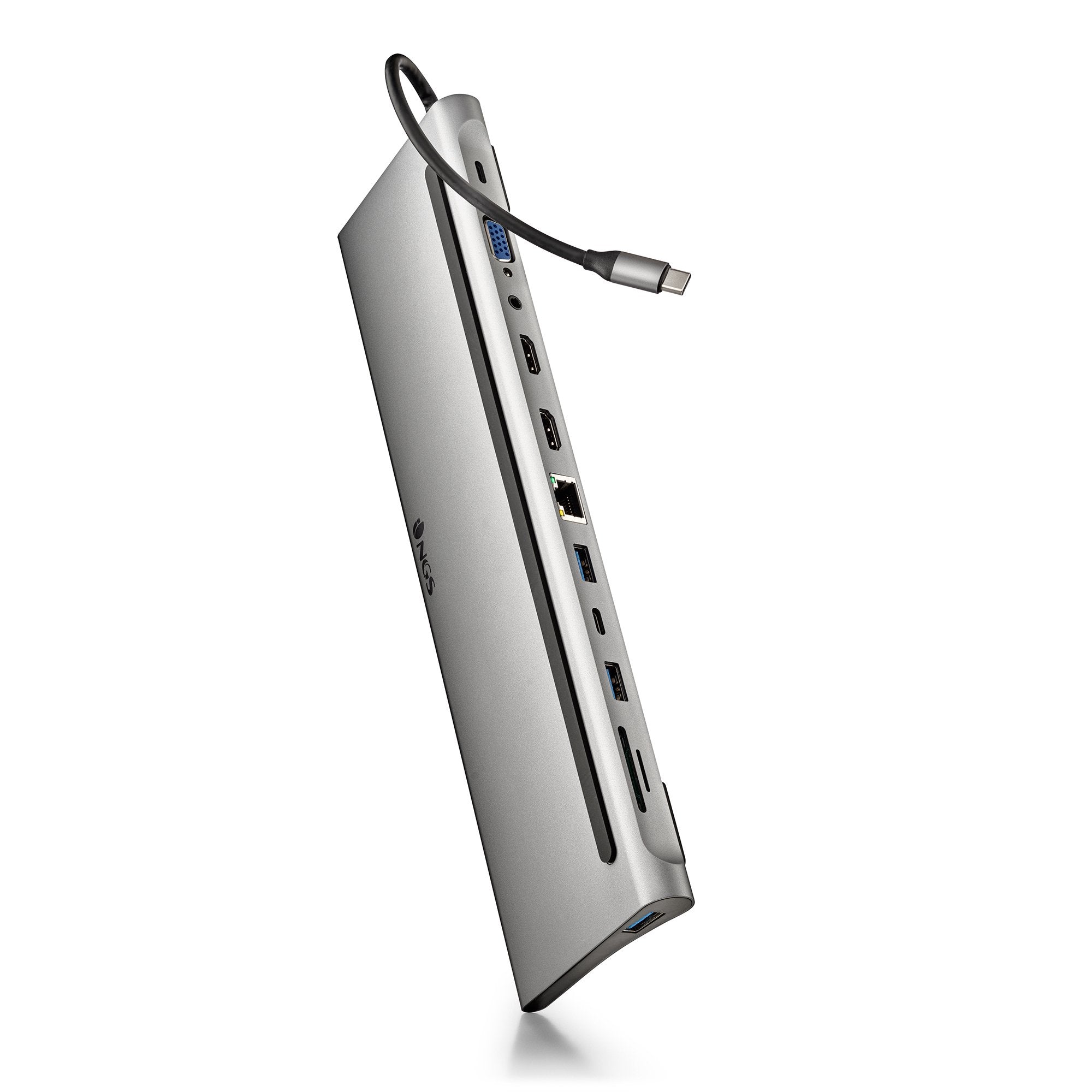 EAN 8435430623543 - NGS WONDER DOCK 12 Alámbrico USB 3.2 Gen 1 (3.1 Gen 1) Type-C Plata imagen 1