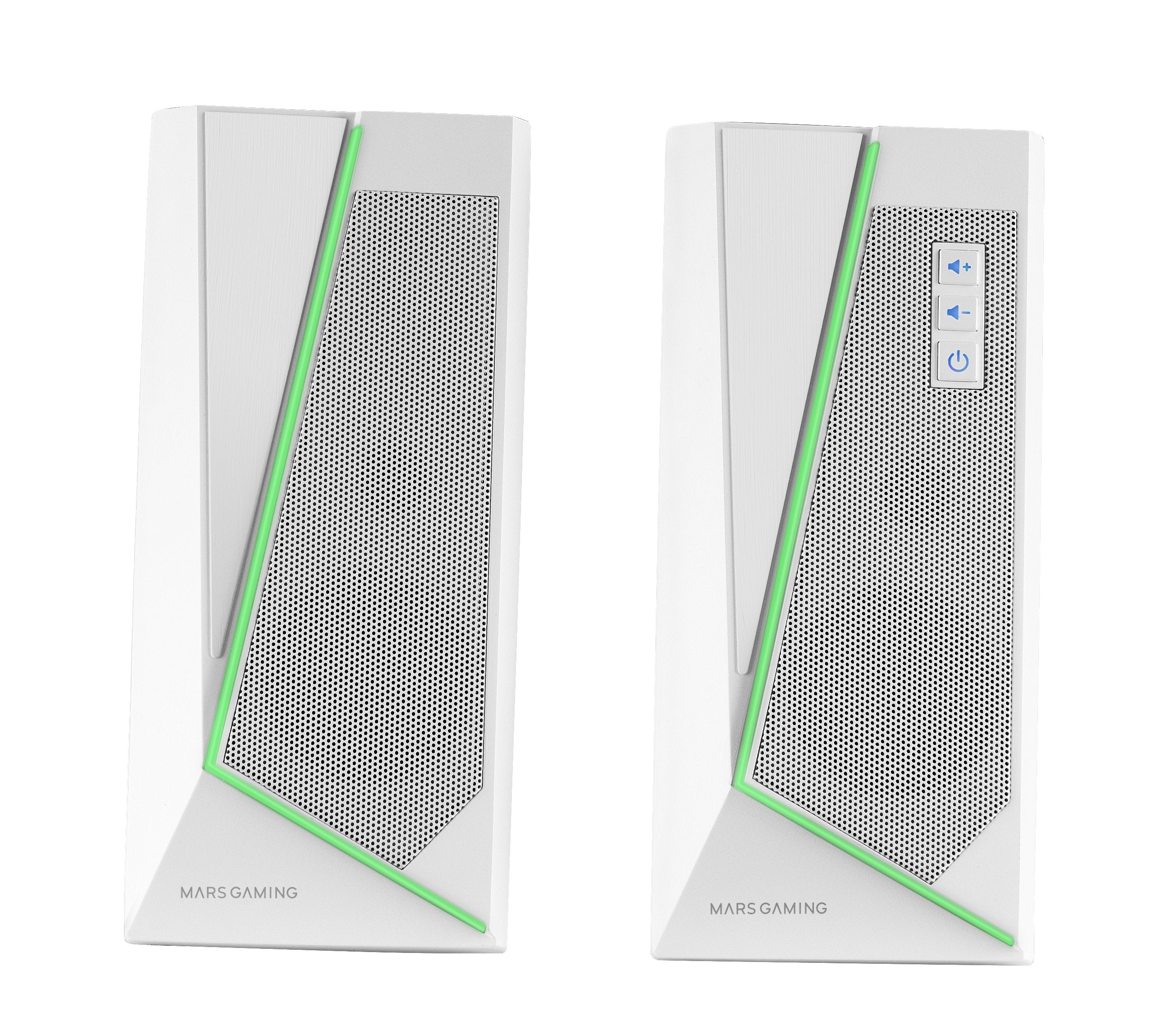 Altavoces Con Bluetooth Mars Gaming Ms7 20w 2.0 Blancos