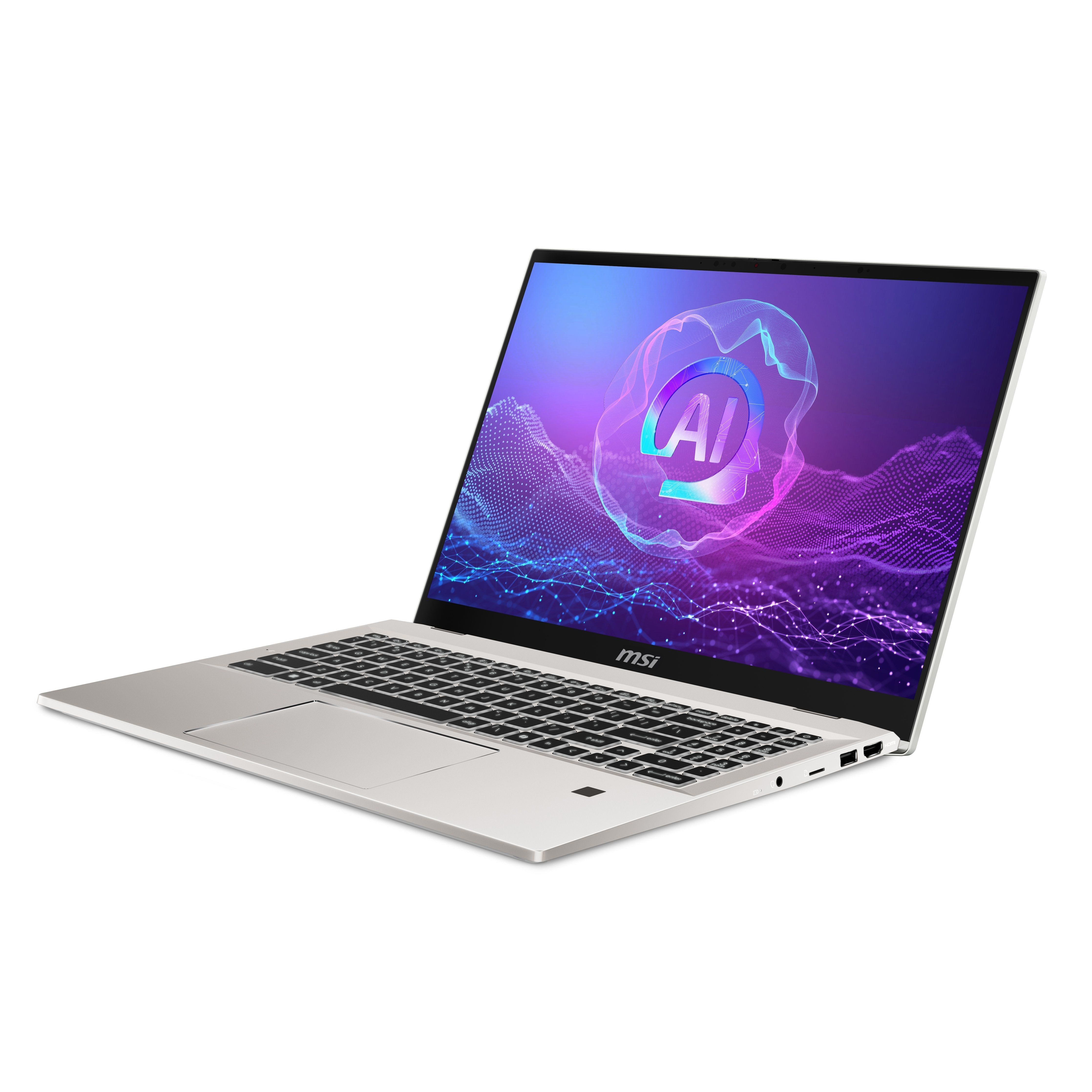 Portátil Msi Prestige A16 Ai+ A3xmg-077es 16" Uhd+ 32 Gb Lpddr5x-Sdram 1 Tb Ssd W11 Home Plata