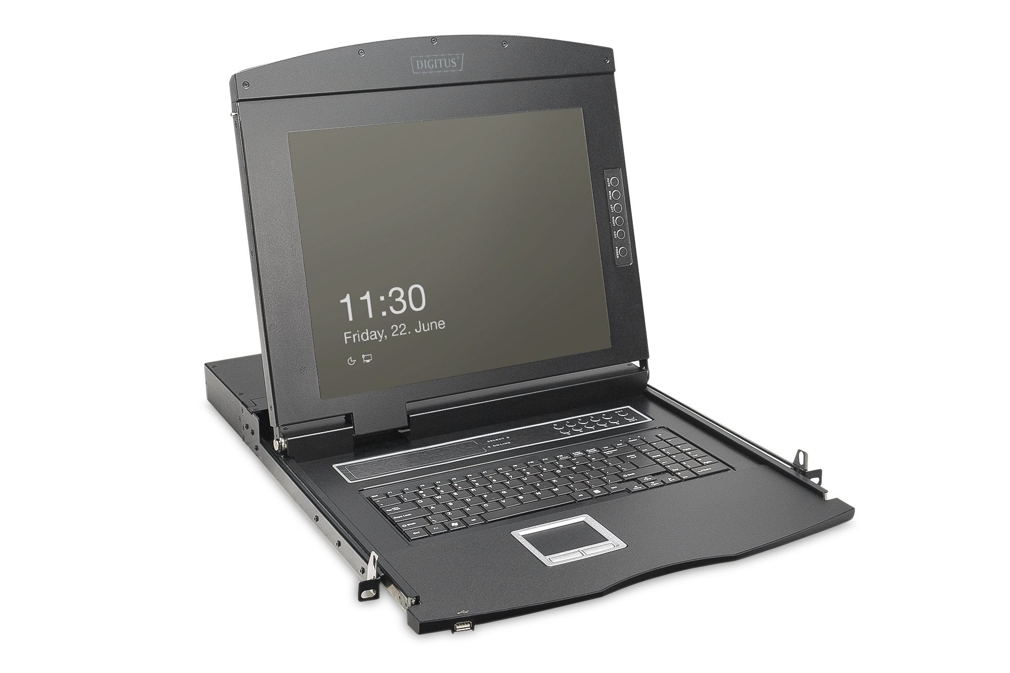 EAN 4016032482178 - Digitus DS-72221-6ES consola de rack 48,3 cm (19") 1920 x 1080 Pixeles Negro 1U imagen 1