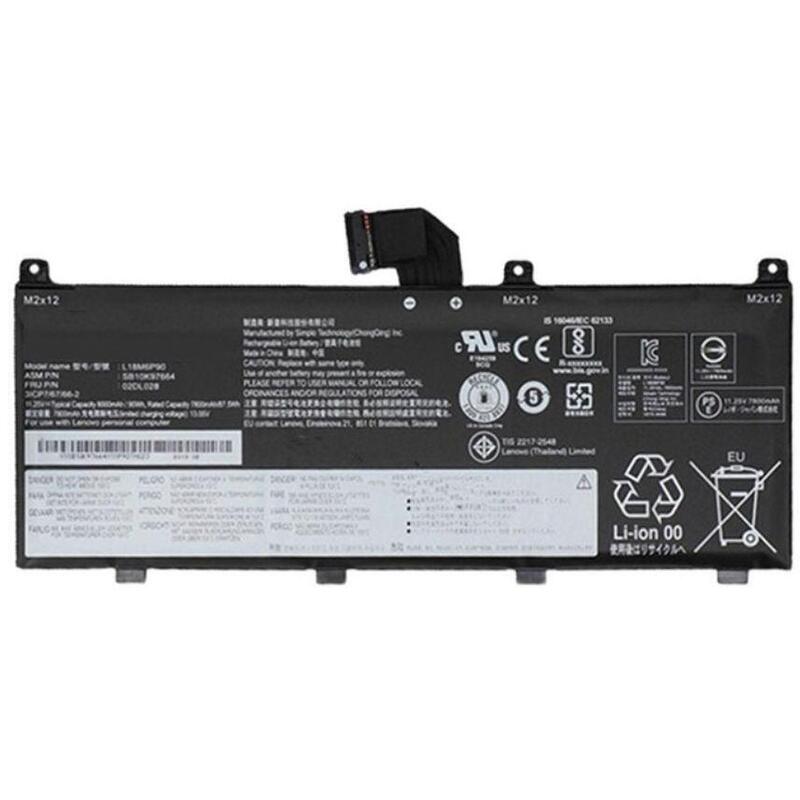 90wh Internal Lithium-Ion Battery, 6 Cells