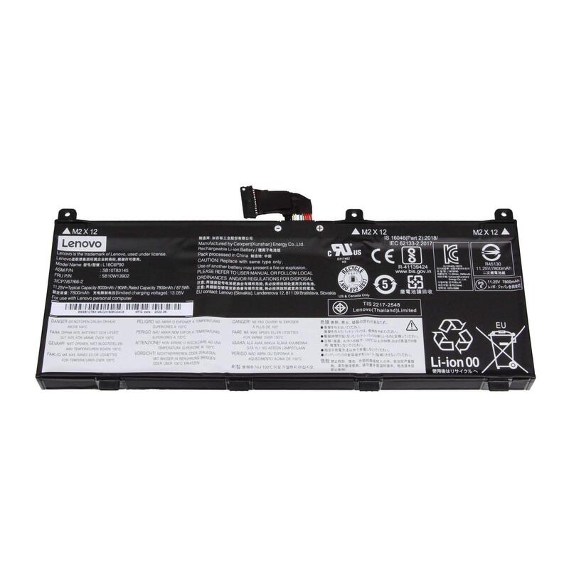 90wh Lithium-Ion Battery For Lenovo Thinkpad P53
