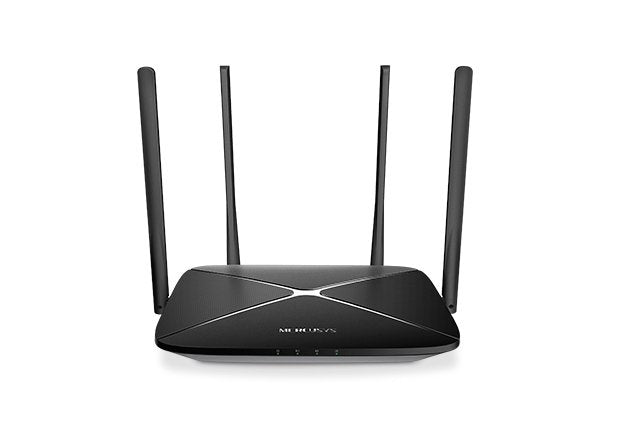 EAN 6935364099787 - Mercusys AC12G router inalámbrico Gigabit Ethernet Doble banda (2,4 GHz / 5 GHz) Negro imagen 1