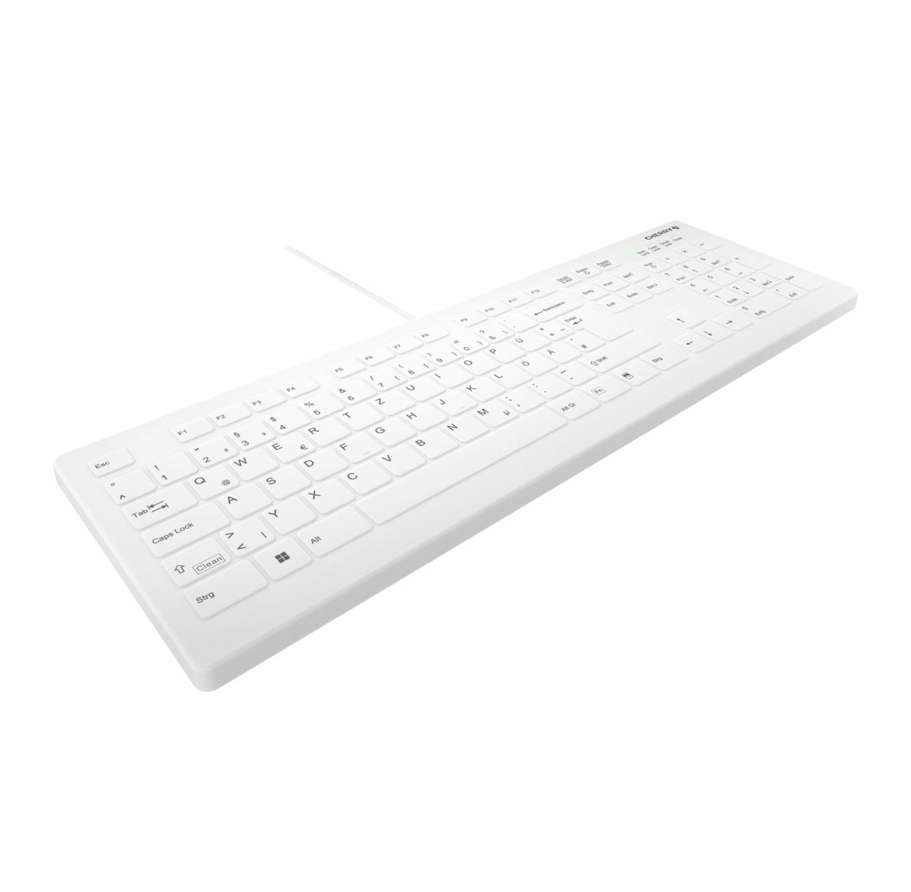 EAN 7061117027727 - CHERRY AK-C8112 teclado Médico USB QWERTY Español Blanco imagen 3