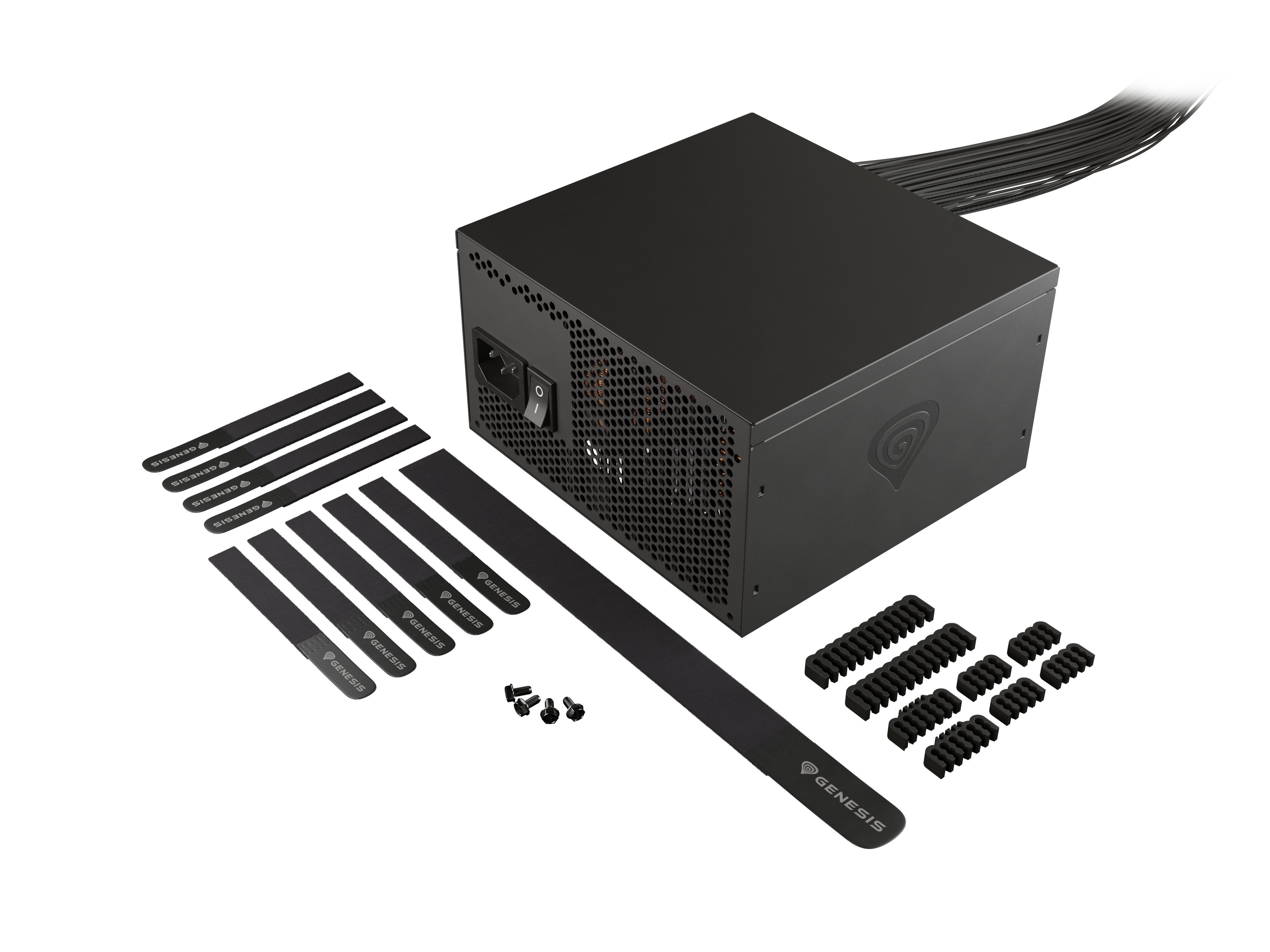 Fuente De Alimentación Genesis Nihon 650nm 650 W 20+4 Pin Atx Atx Negro