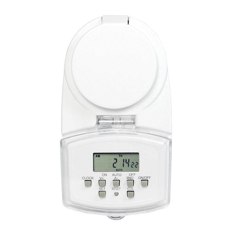 Programador Eléctrico Digital Ip44 Exterior Logilink