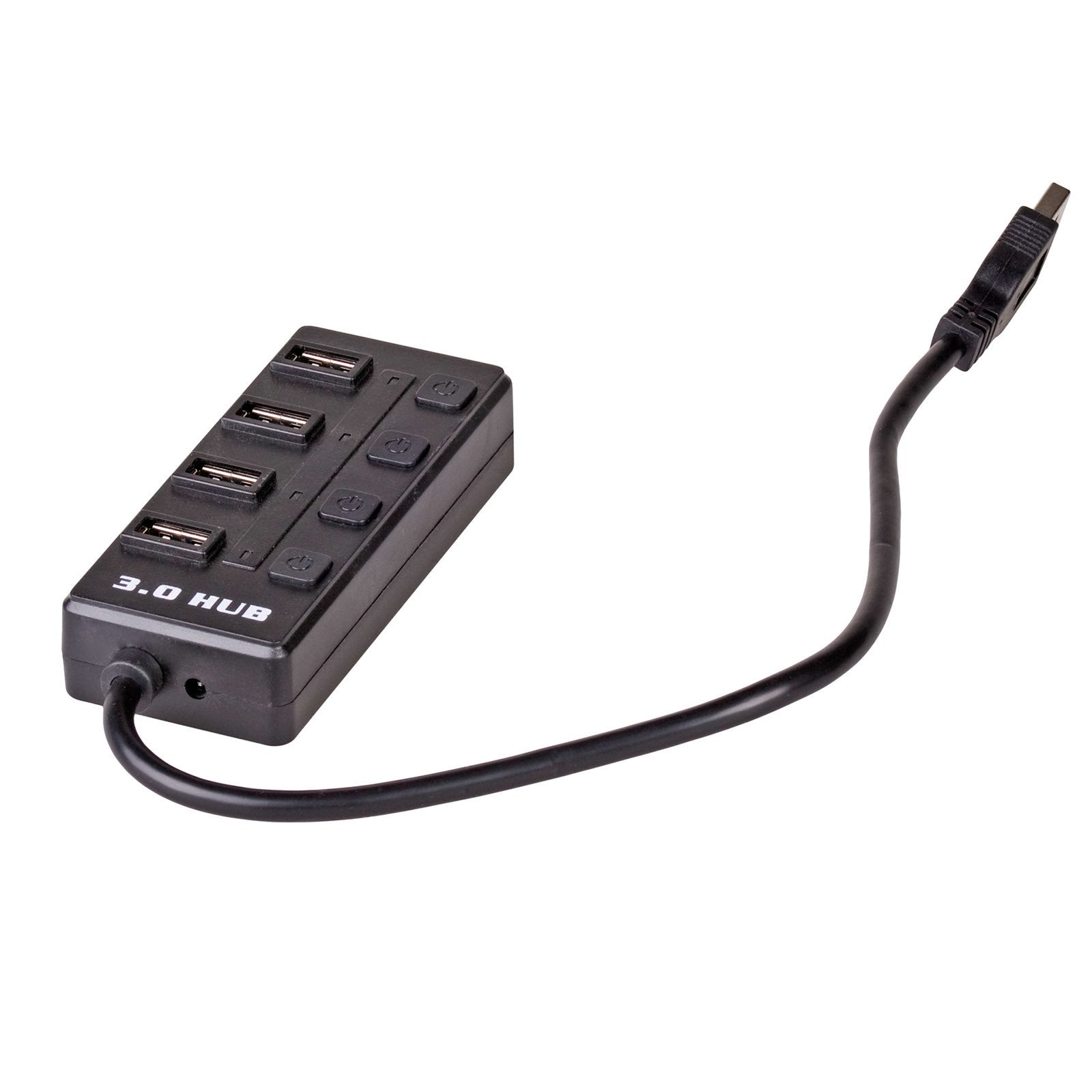 Hub De Interfaz Akyga Ak-Ad-33 Usb 3.2 Gen 1 (3.1 Gen 1) Tipo-A 500 Mbit / S Negro