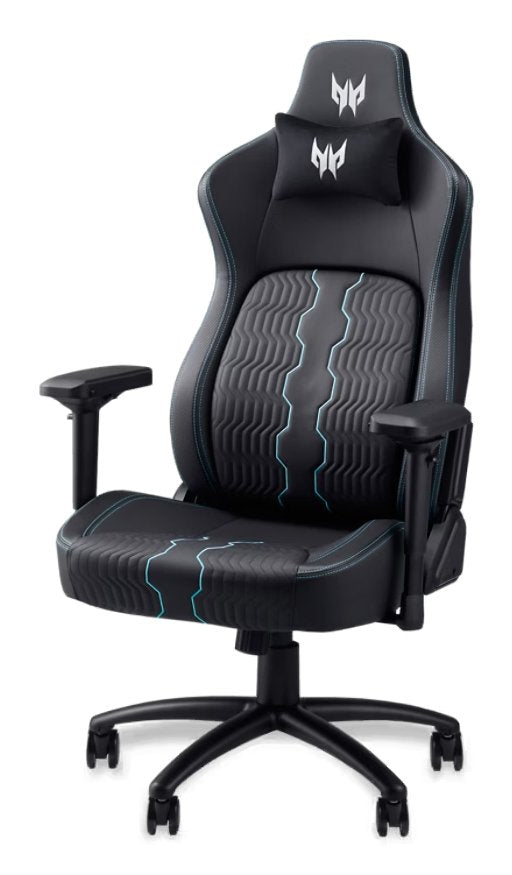 EAN 4711474000804 - Acer PGC371 Silla para videojuegos universal Negro, Azul imagen 3