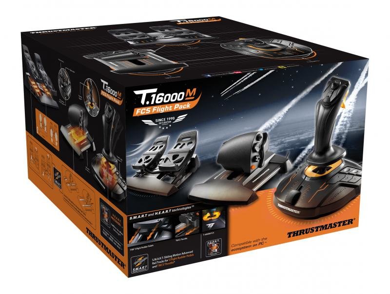 EAN 3362932914891 - Thrustmaster T-16000M FCS Flight Pack Negro USB Palanca de mando Analógico/Digital MAC, PC imagen 7