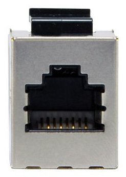 Equip Keymone Verbinder Ungesch. Cat6 2xrj45 Metall 8er Set