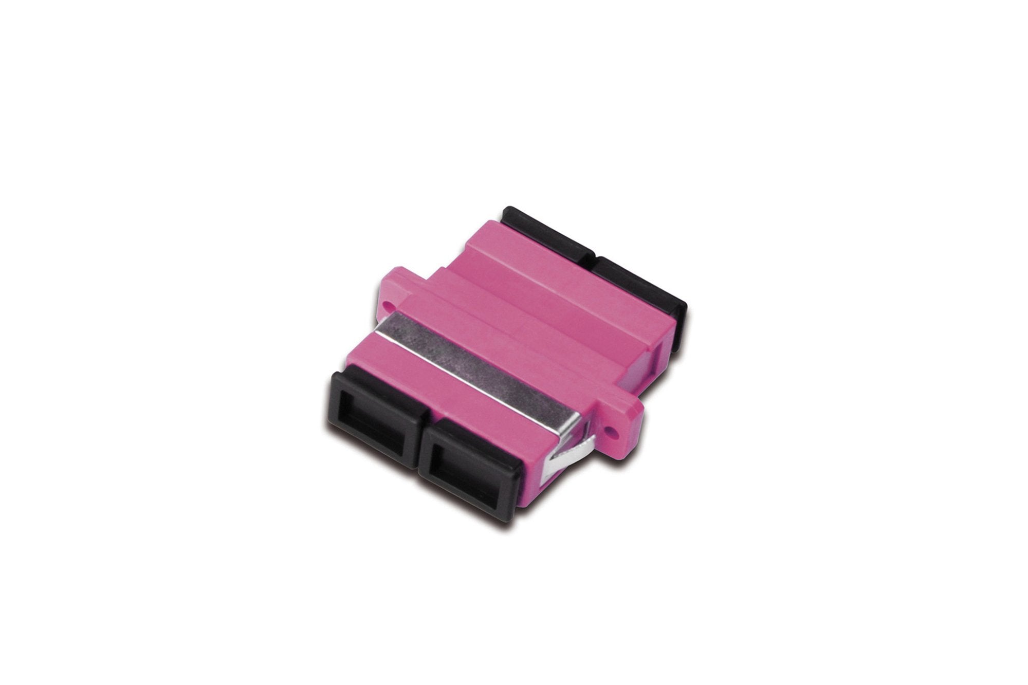 Adaptador Dúplex Digitus Sc / Sc, Om4, Color Rosa