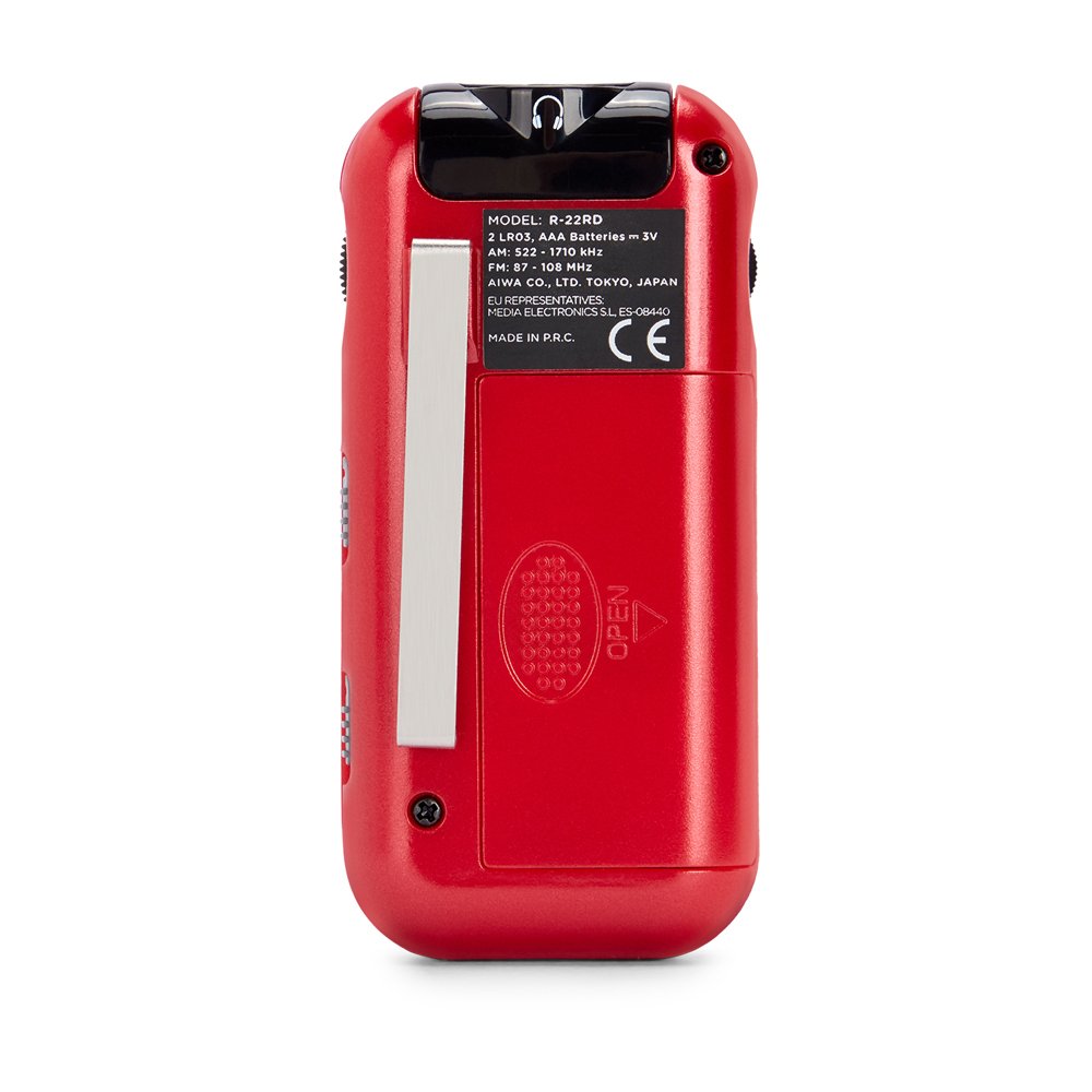 EAN 8435256896954 - Aiwa R-22RD radio Personal Analógica Rojo imagen 5