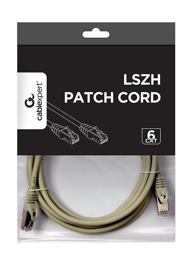 Gembird Cable De Red Ftp Cat6 ( Lszh ) Awg24 3m Blanco