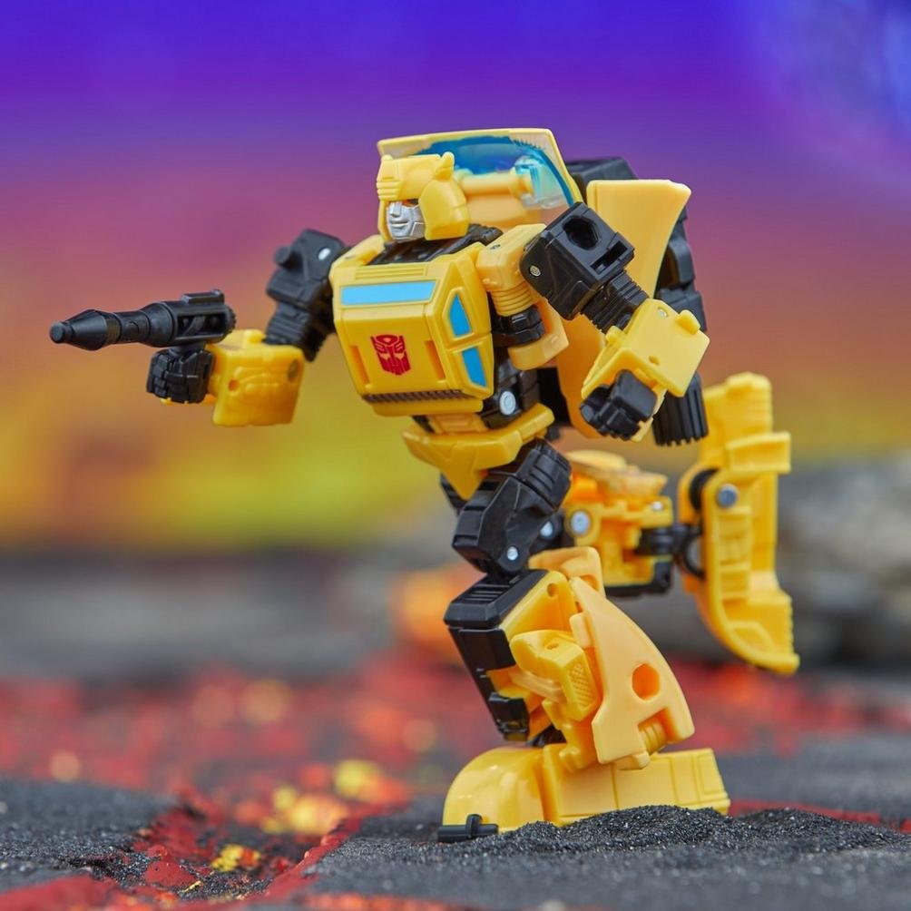 Figura Hasbro Transformers Legacy United Deluxe Origin Bumblebee