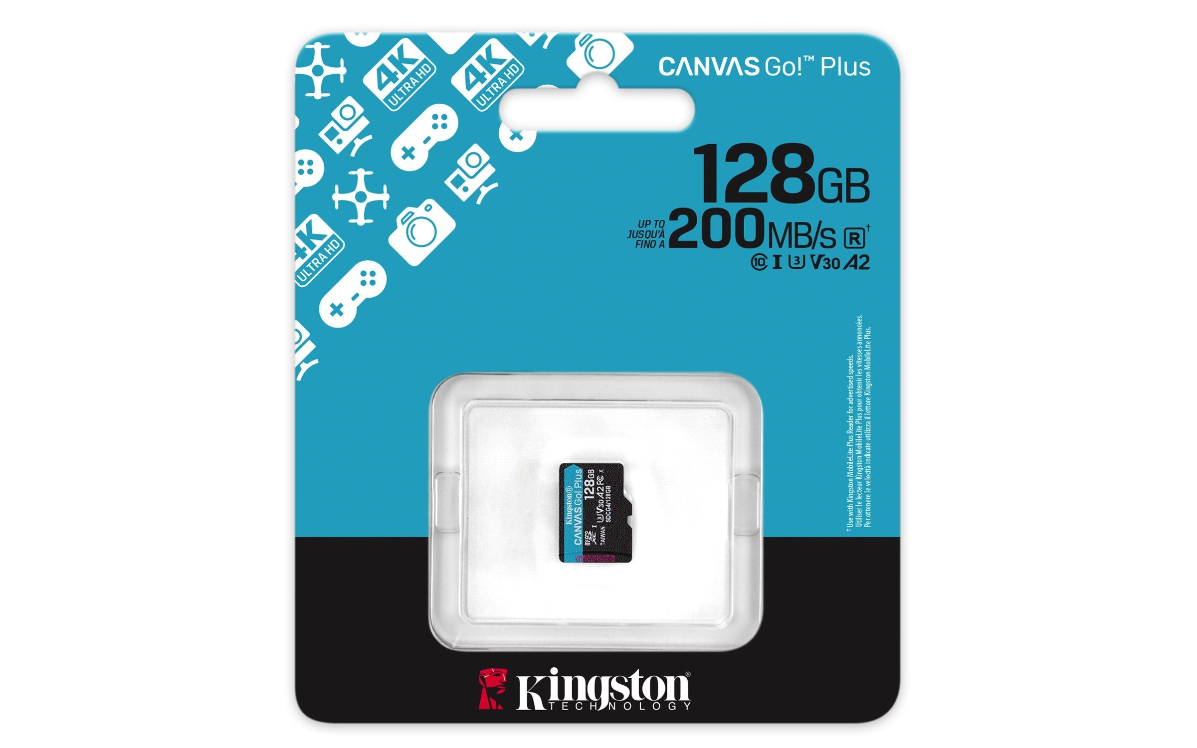 EAN 0740617347975 - Kingston Technology Canvas Go! Plus MicroSD UHS-I Clase 10 imagen 3