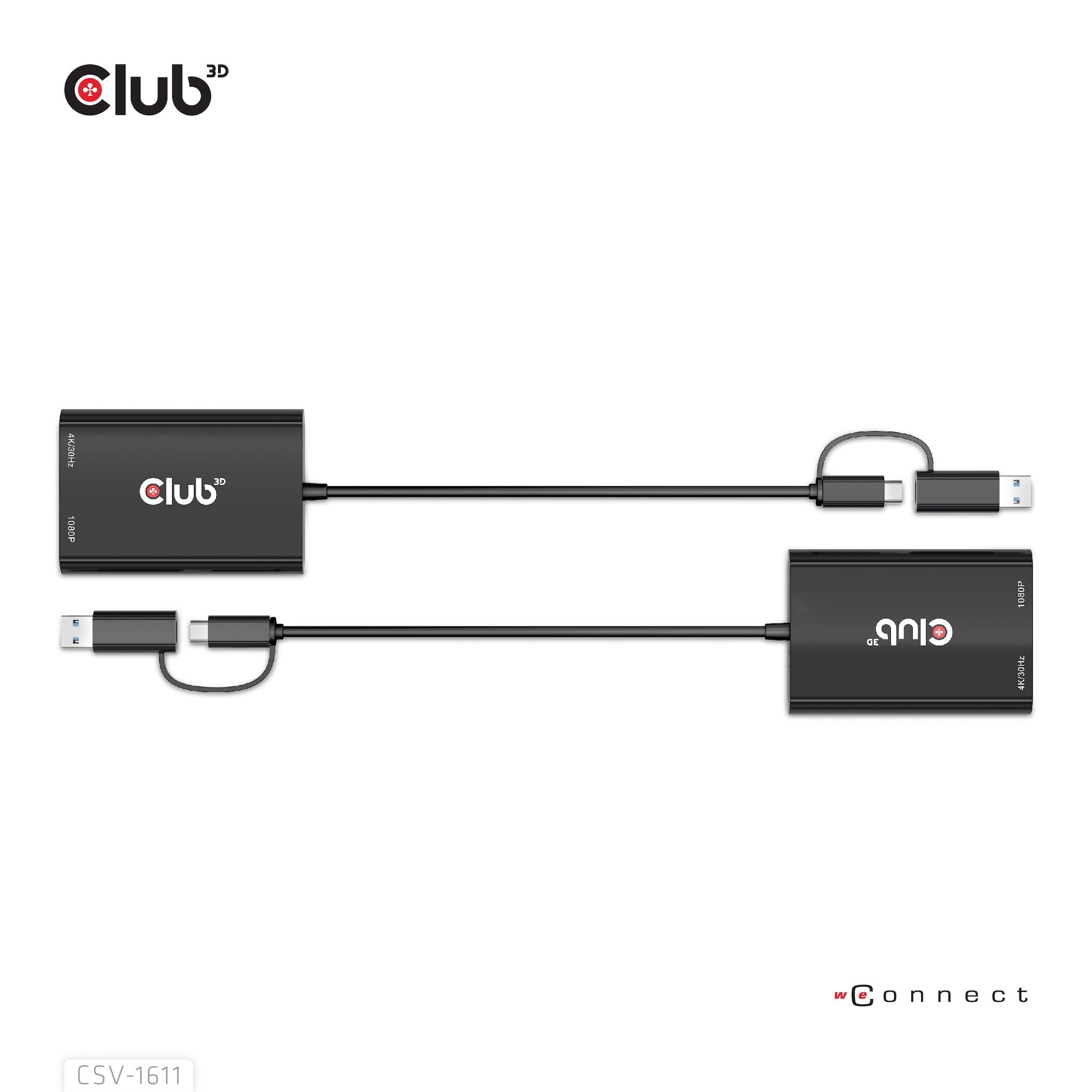 EAN 8719214472429 - CLUB3D CSV-1611 Adaptador gráfico USB 3840 x 2160 Pixeles Negro imagen 4