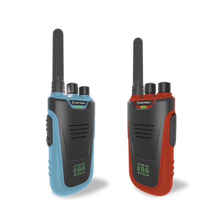 Kidywolf Walkie-Talkies Mit Taschenlampe Blau/Rot