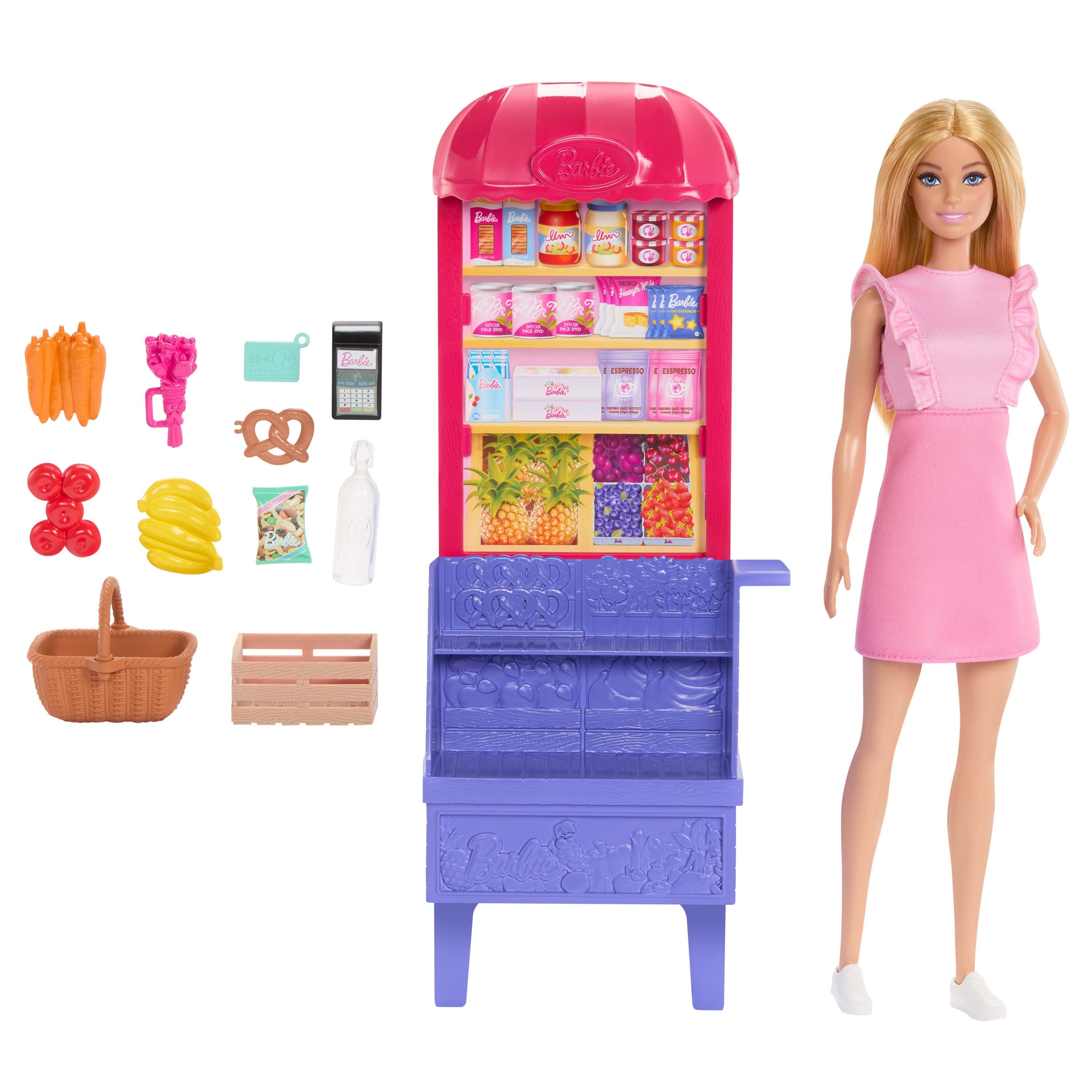 Muñeca Mattel Barbie Malibu Market Stall Playset, Jct05