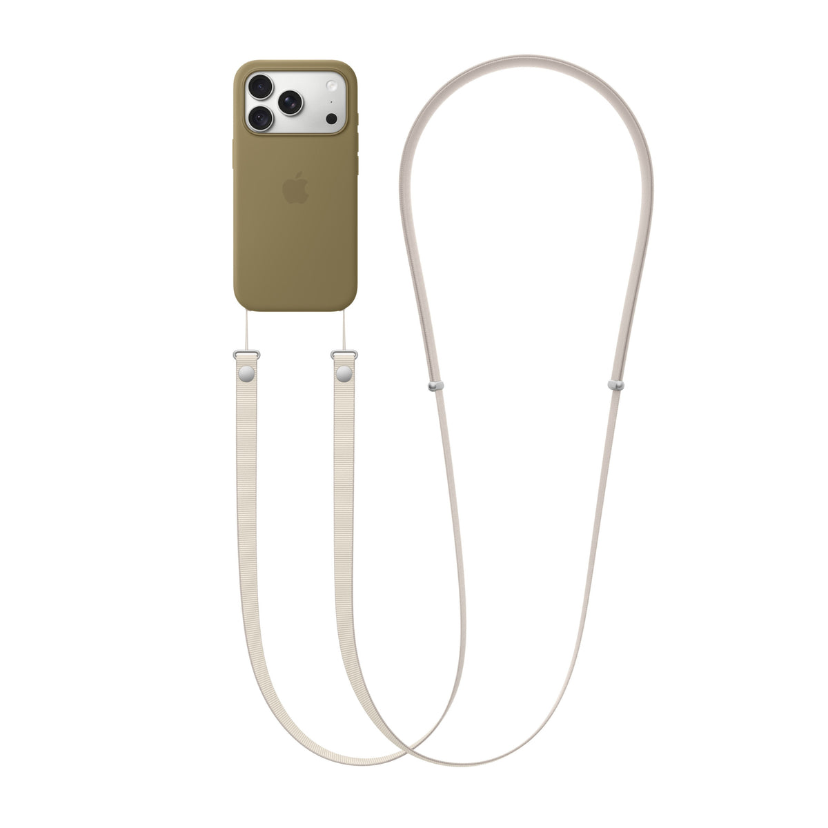 Apple Crossbody Band Sand, Gurt, Sand, Polyethylenterephthalat, Apple, 1 Ud., 2,08 M