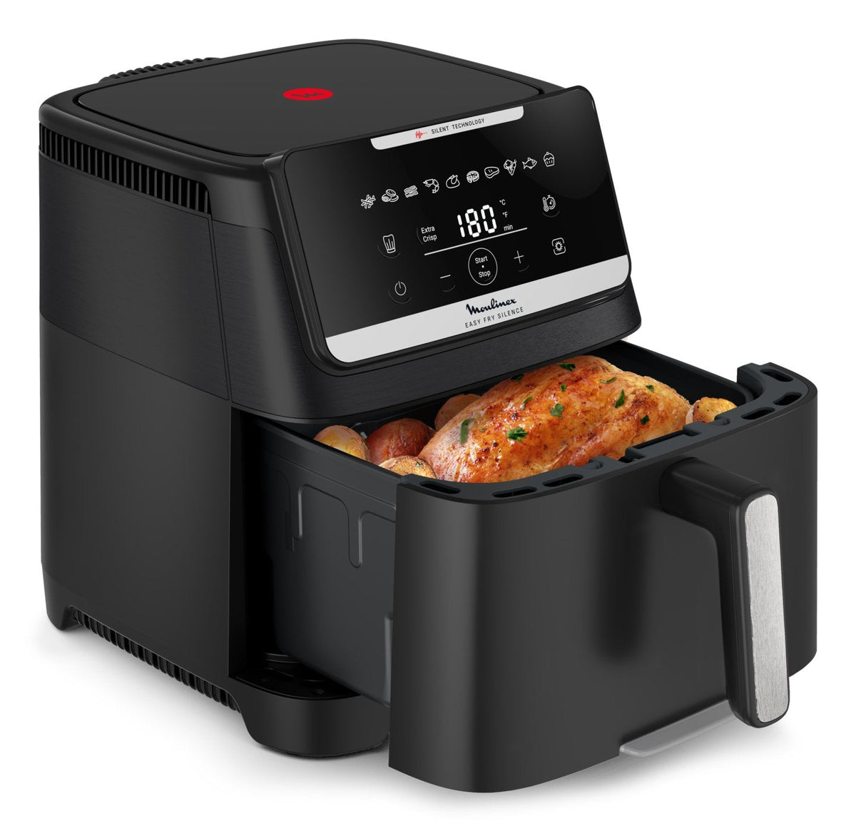 Moulinex Freidora De Aire Easy Fry Silence 7l 1800 W