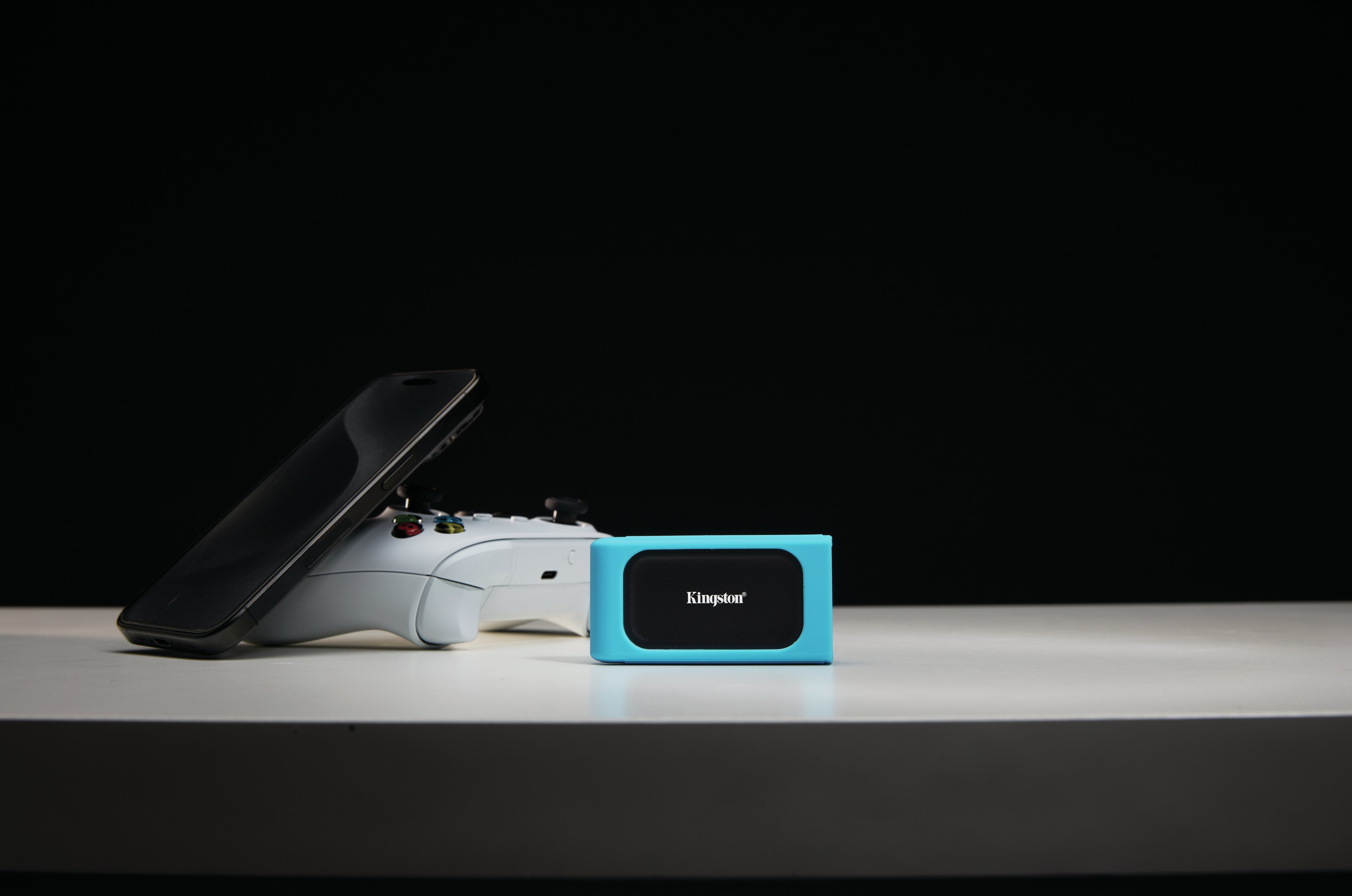 EAN 740617345469 - Kingston Technology SNA-XSR1-3P funda para disco duro externo Caucho Negro, Azul claro, Naranja imagen 9