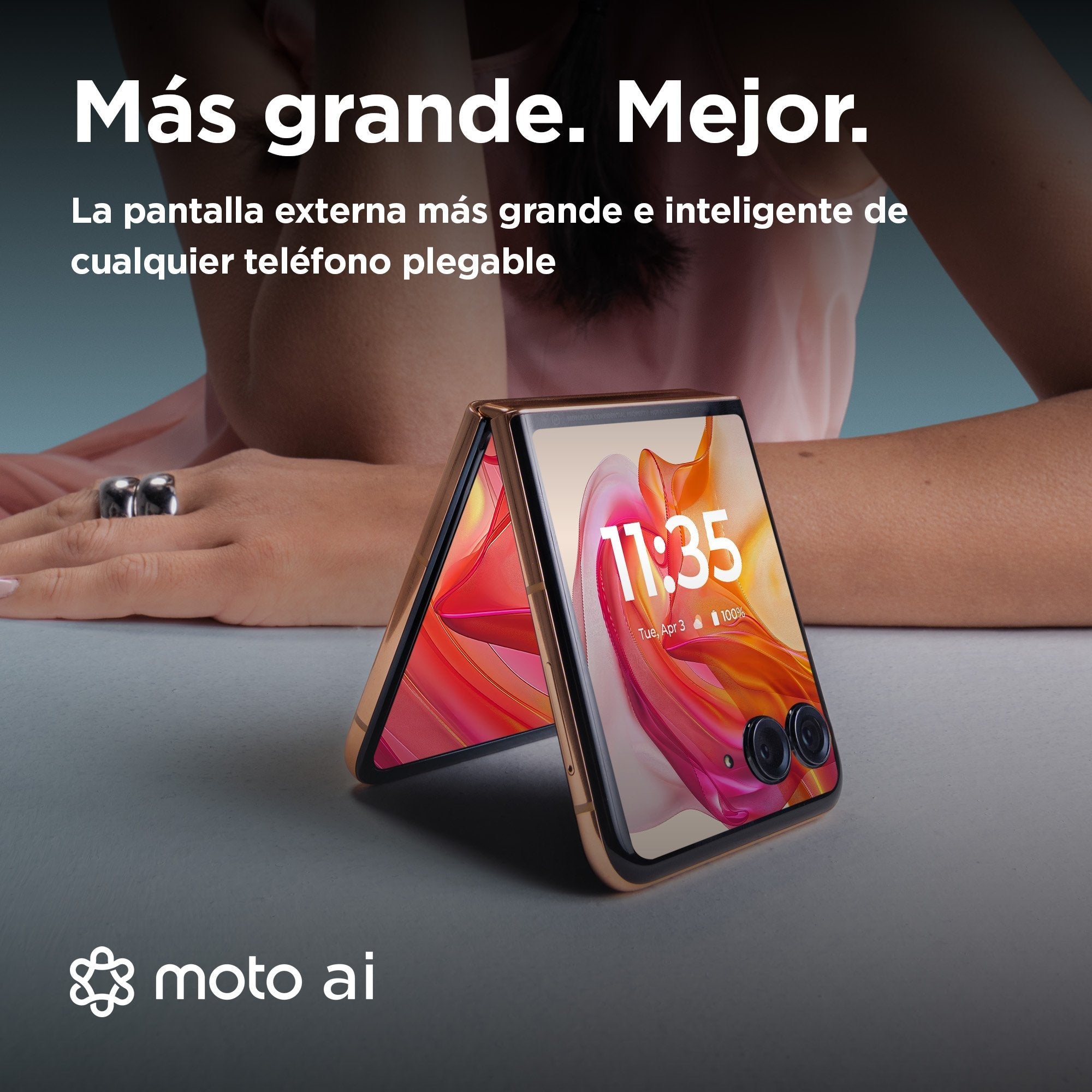 EAN 0840023264429 - Motorola razr 50 ultra 17,5 cm (6.9") SIM doble Android 14 5G USB Tipo C 12 GB 512 GB 4000 mAh Durazno imagen 17