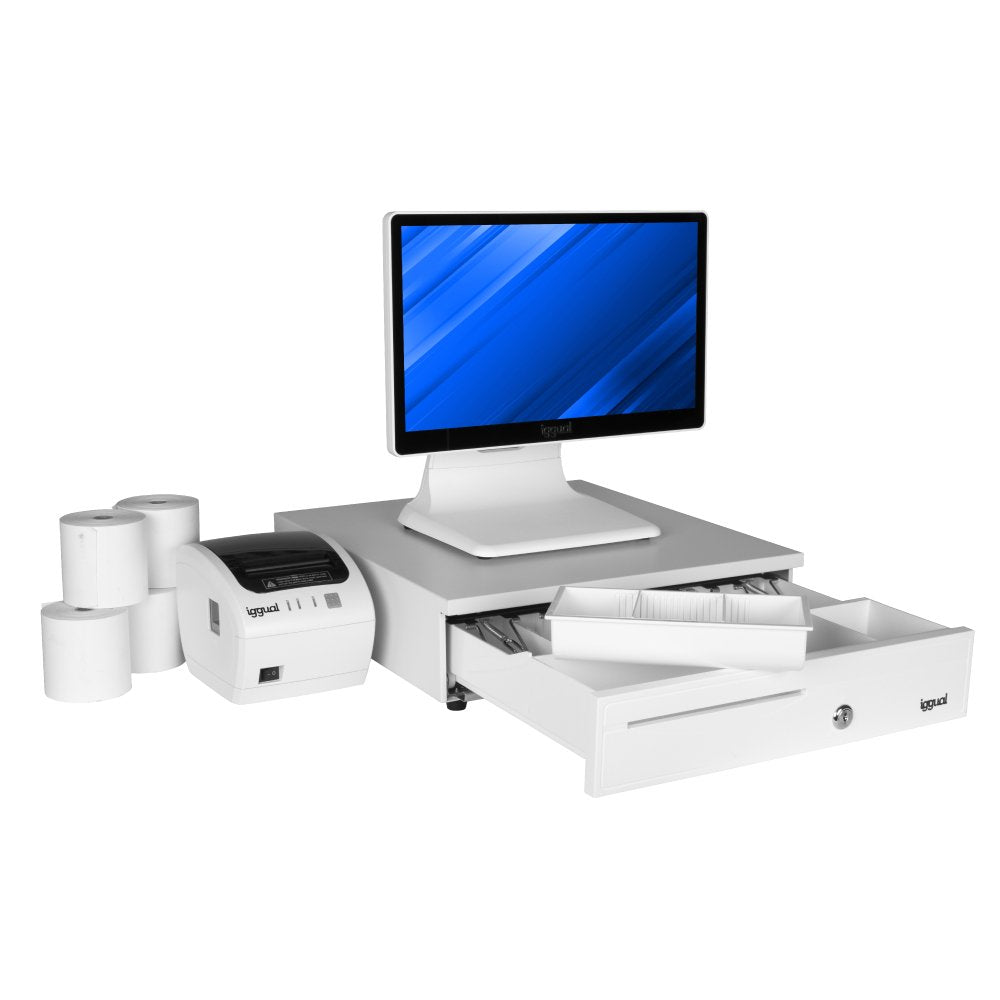 EAN 2517102511214 - iggual IGG320167pack J4125 2,7 GHz 39,6 cm (15.6") 1920 x 1080 Pixeles Pantalla táctil Blanco imagen 2