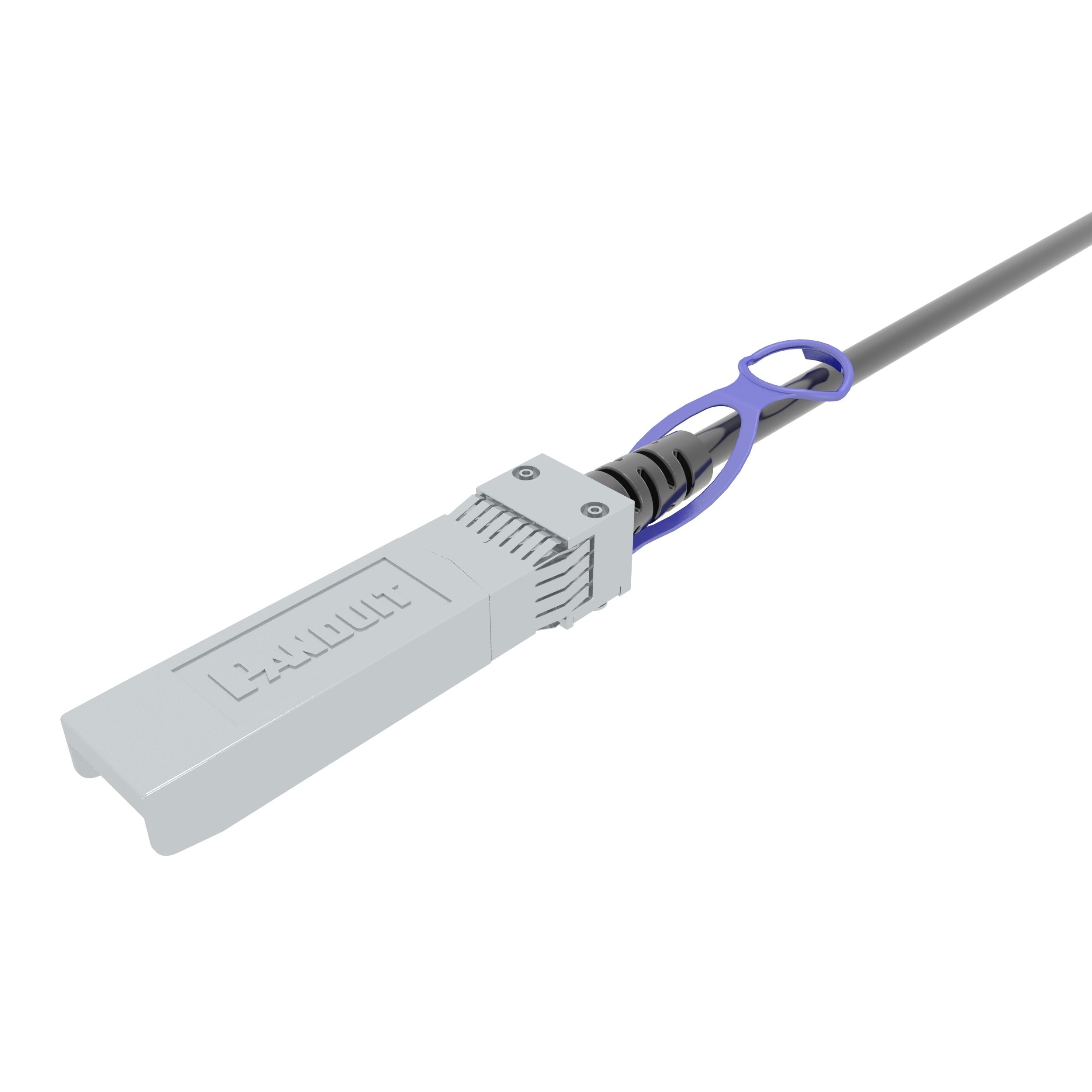 EAN 0613056775848 - Panduit PSF1PZC4MBL Cable de fibra óptica e InfiniBand 3 m SFP+ Negro imagen 1