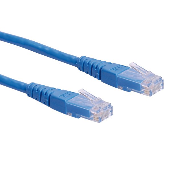 Roline Cable De Red Kat.6 Class E Utp Blau 1m