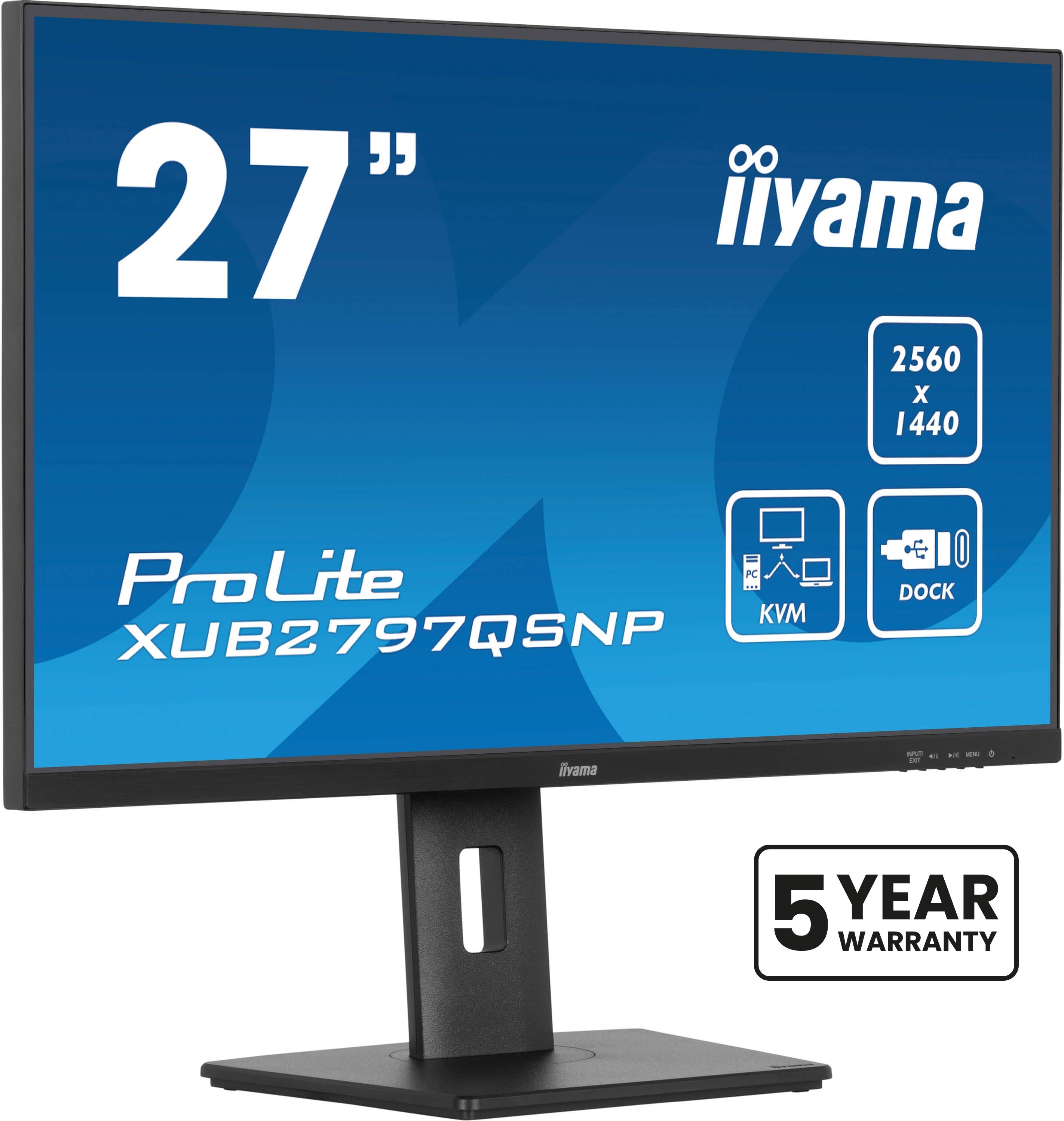 EAN 4948570124329 - iiyama ProLite XUB2797QSNP-B1 pantalla para PC 68,6 cm (27") 2560 x 1440 Pixeles Quad HD LED Negro imagen 1