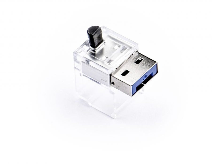 Candado Smartkeeper Basic "Cable Lan" Azul Oscuro 12 Piezas.