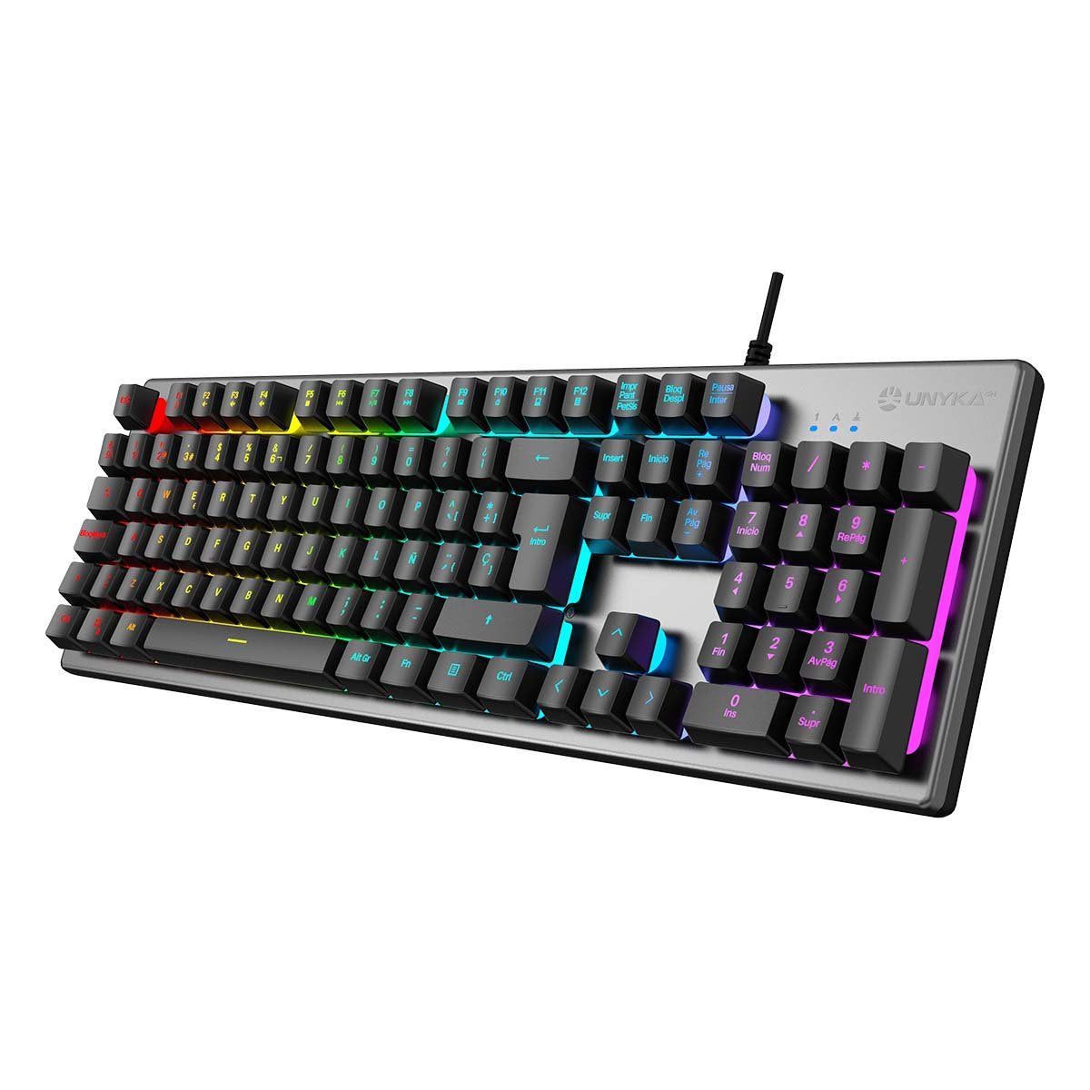 Teclado Portugues Unykach Nova 244 Gaming Uk505450