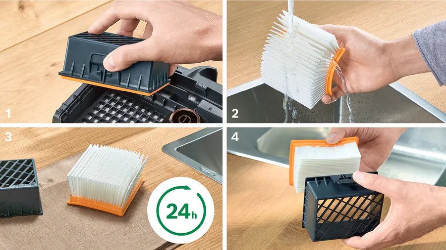 Aspirador De Tambor Bosch Serie 2 Bgds2champ 3,5 L Secar 600 W Bolsa Para El Polvo