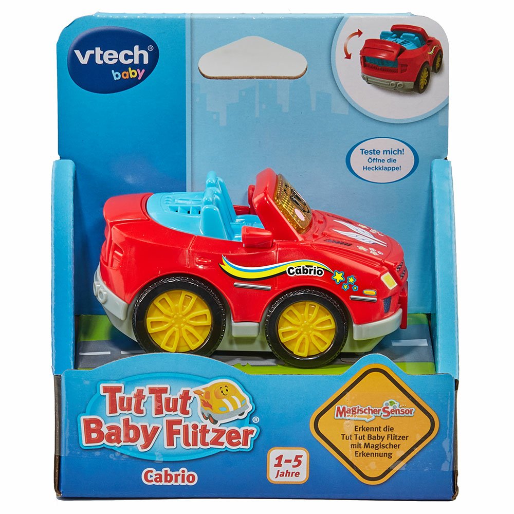 Vtech Tut Tut Baby Flitzer - Cabrio, Vehículo De Juguete 80-569604
