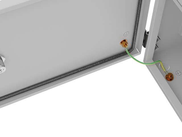 Lanberg Wah1-4250-00s Armario Rack 3u Bastidor De Pared Gris