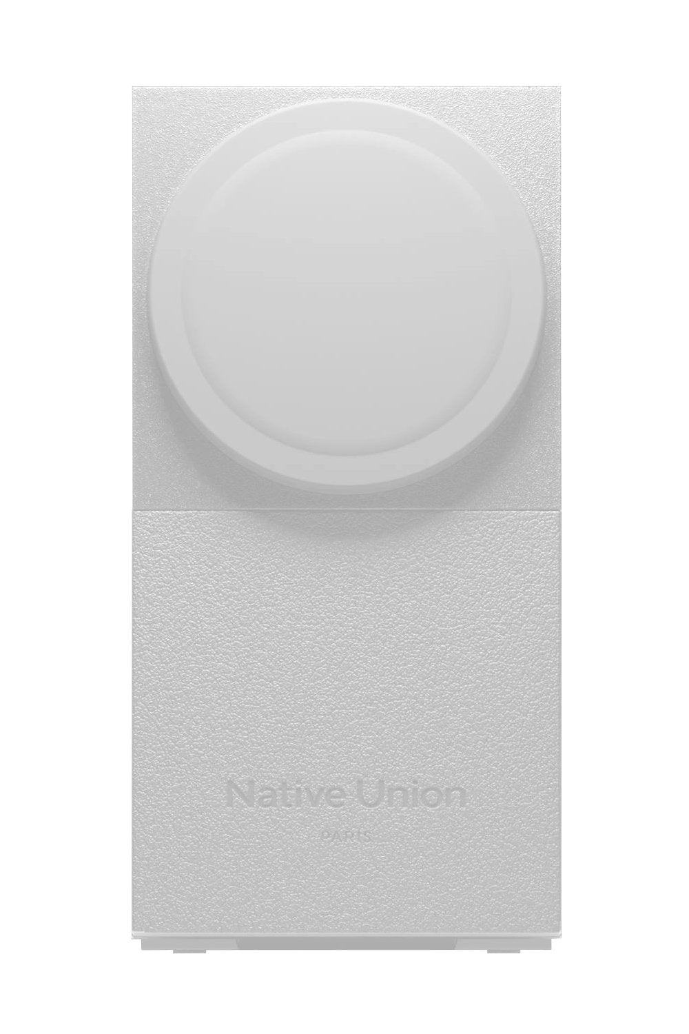 Native Union Rise 2-In-1 Qi2 Smartphone Gris Claro Cargador Inalámbrico Interior