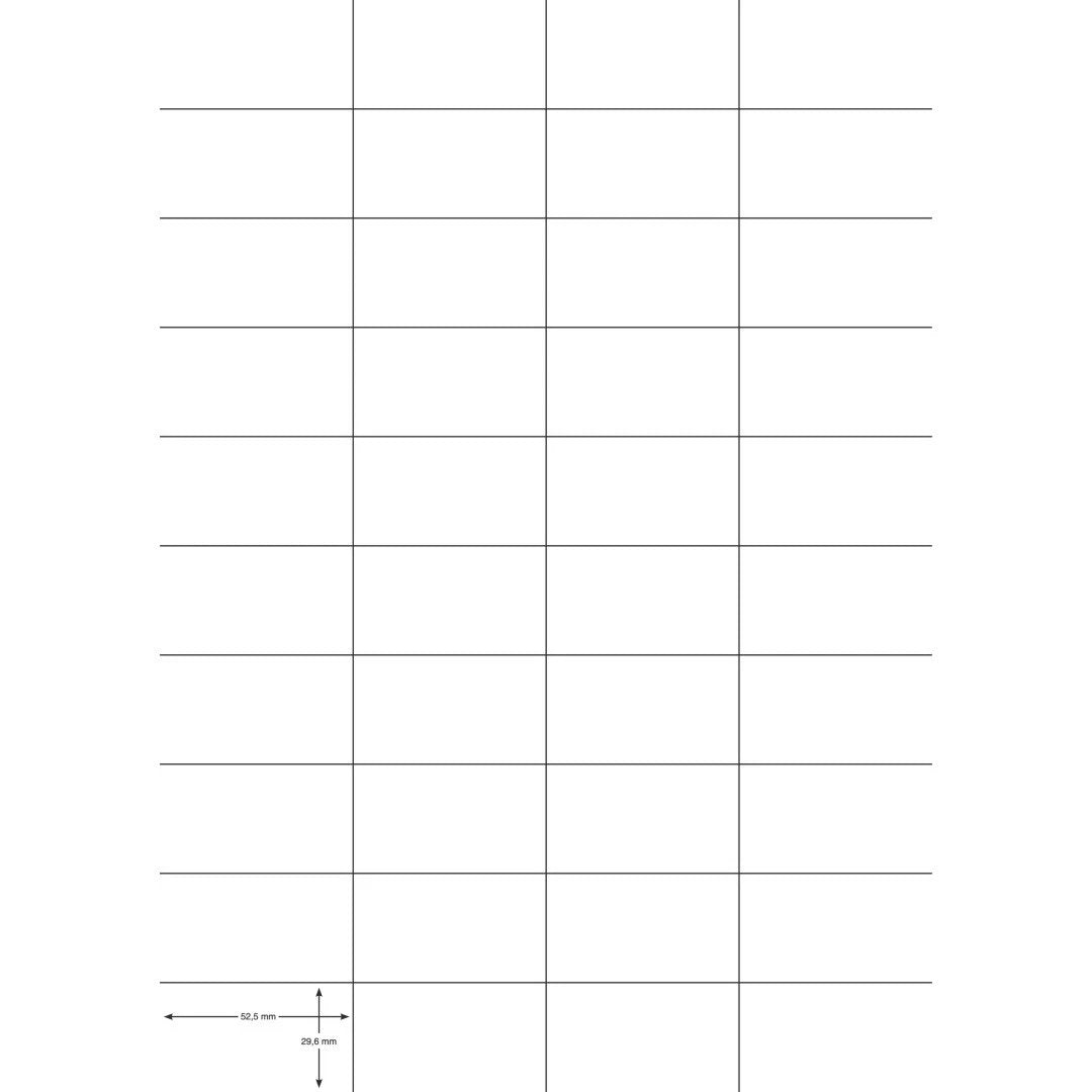 Q-Connect Kf00574 Etiqueta De Impresora Blanco