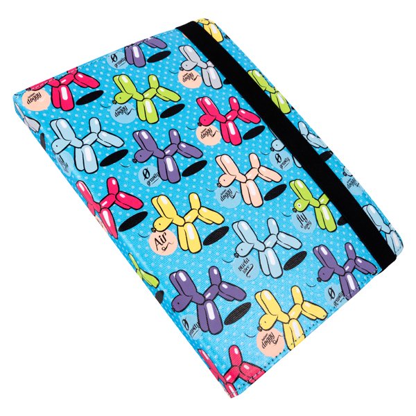 Funda Universal Silver Ht Para Ebook 6" Case Ballons Blue Metal