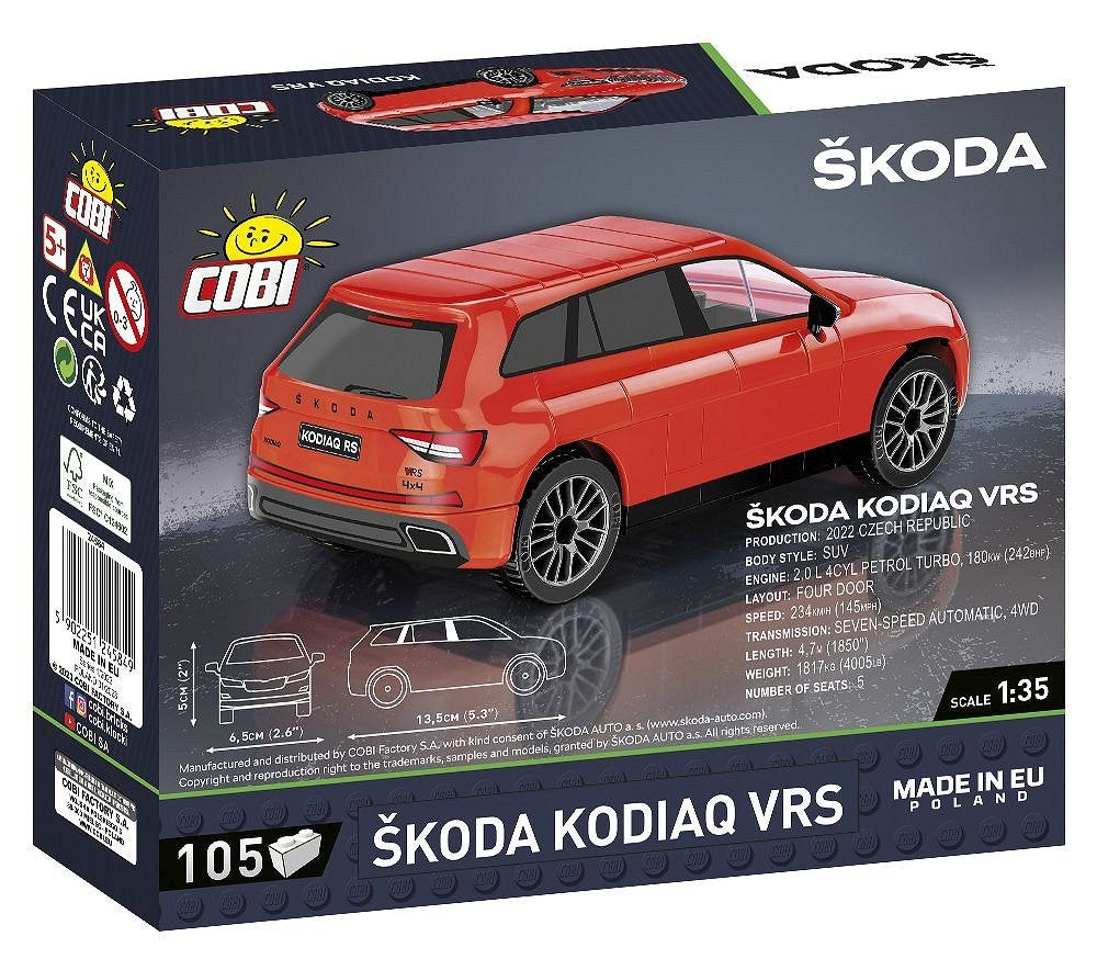 EAN 5902251245849 - COBI Škoda Kodiaq VRS imagen 6