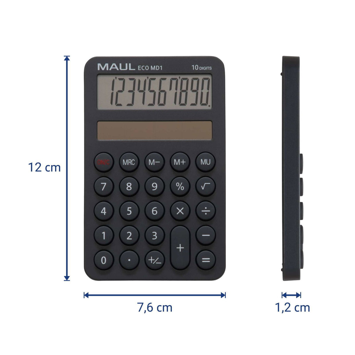 EAN 4002390092821 - MAUL ECO MD 1 calculadora Bolsillo Calculadora básica Gris imagen 2