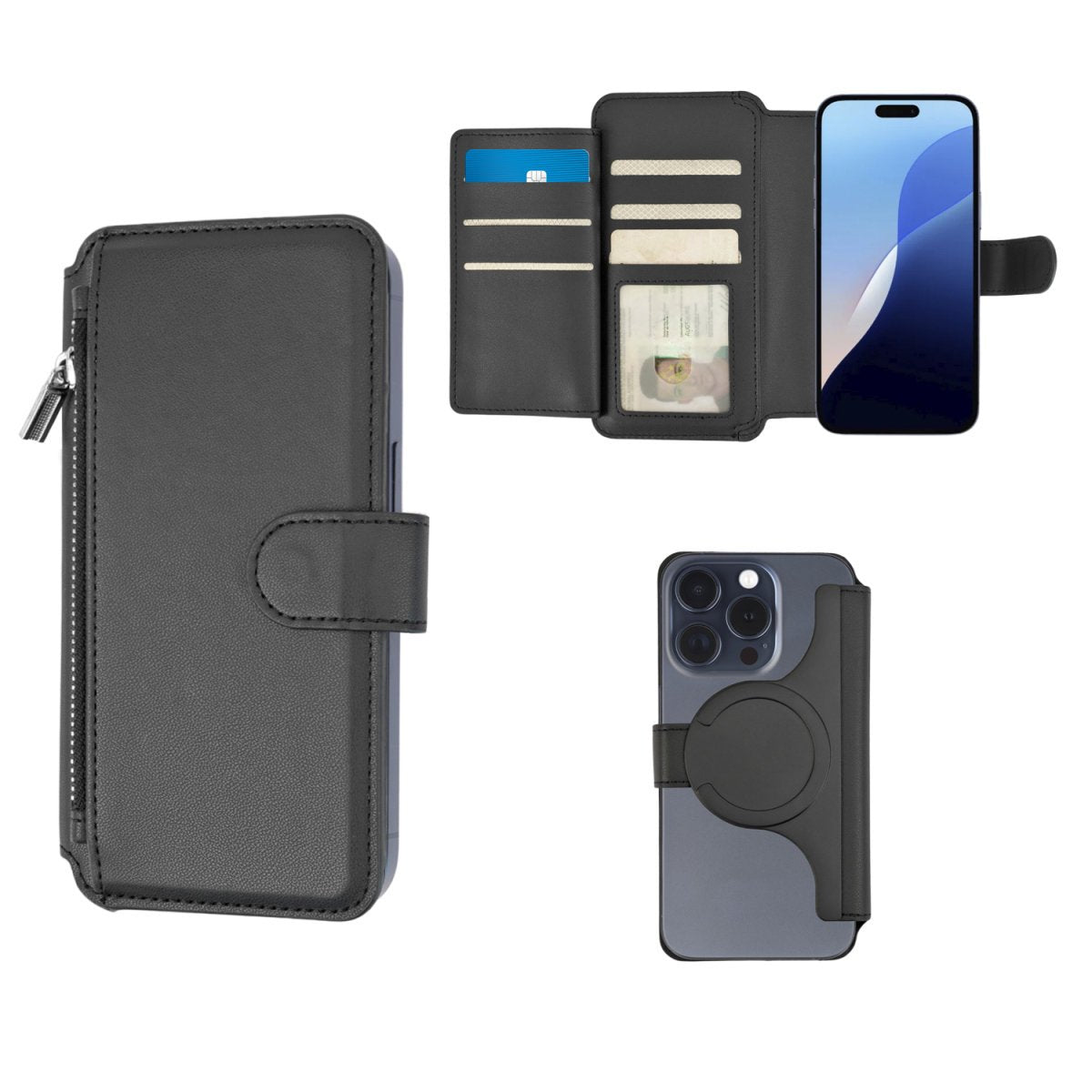 4smarts Universal Magnet Wallet Coincaddy L. Schwarz