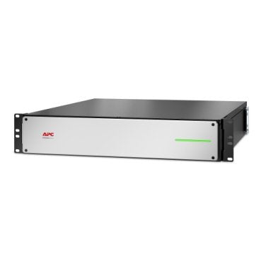 Apc Paquete De Baterías Externas (Montaje En Bastidor) Dc Ion De Litio 50 Ah 2u Negro Con Bisel Frontal En Plateado