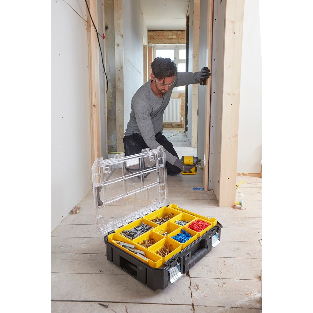 EAN 3253561829673 - Stanley FMST82967-1 pieza pequeña y caja de herramientas Metal, Policarbonato (PC) Negro, Transparente, A imagen 4