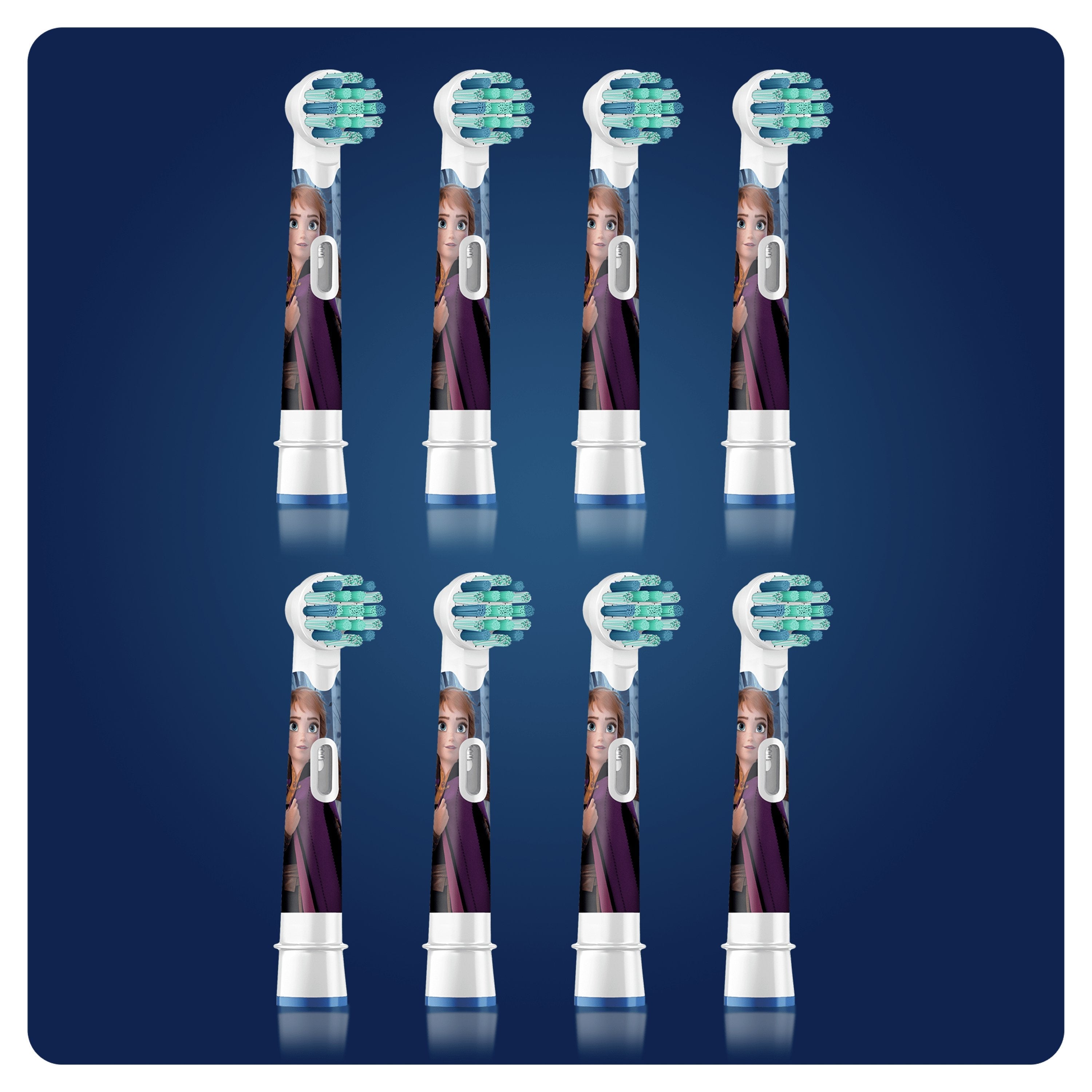 Cabezales De Cepillo Braun Kids Frozen 8pcs