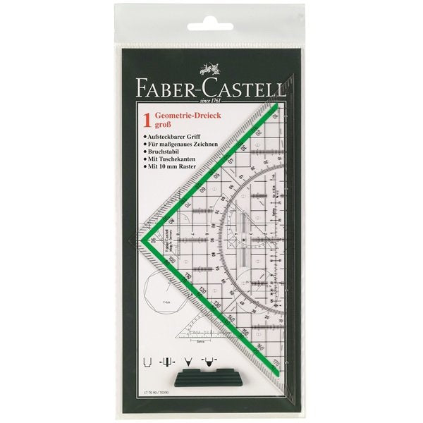 EAN 4005401770909 - Faber-Castell 177090 triángulo Transparente 1 pieza(s) imagen 1