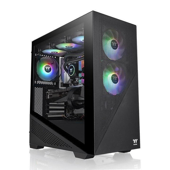EAN 4713227525718 - Thermaltake Divider 370 TG Midi Tower Negro imagen 1