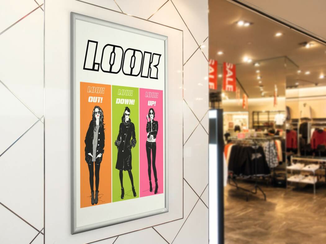 Durable 500923 Marco Para Pared 660 X 900 Mm Rectángulo Plata Aluminio