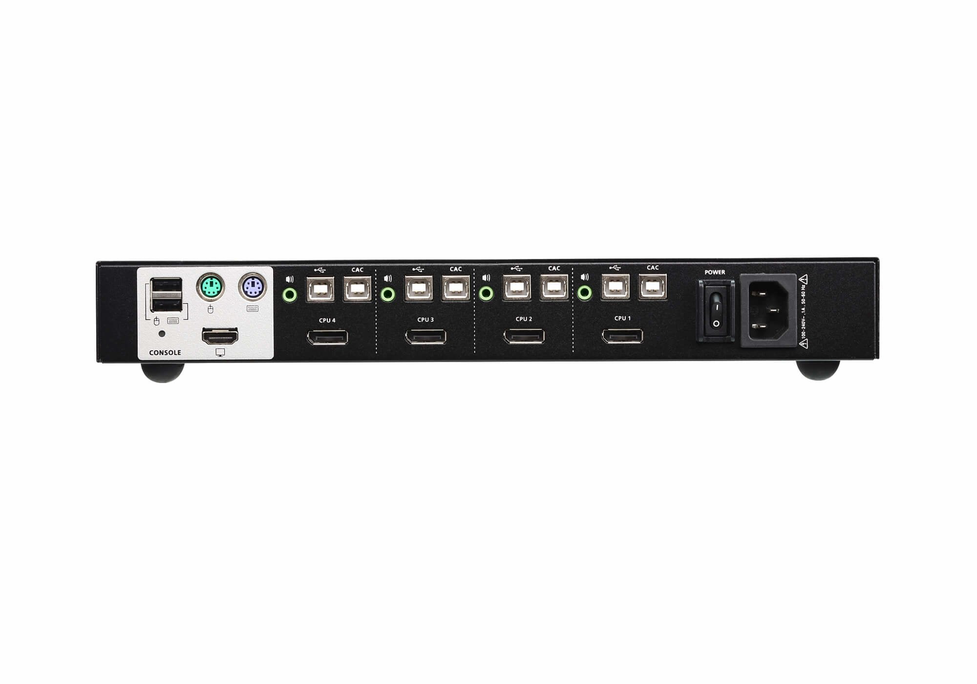 EAN 4719264646645 - ATEN CS1184DP interruptor KVM Montaje en rack Negro imagen 2