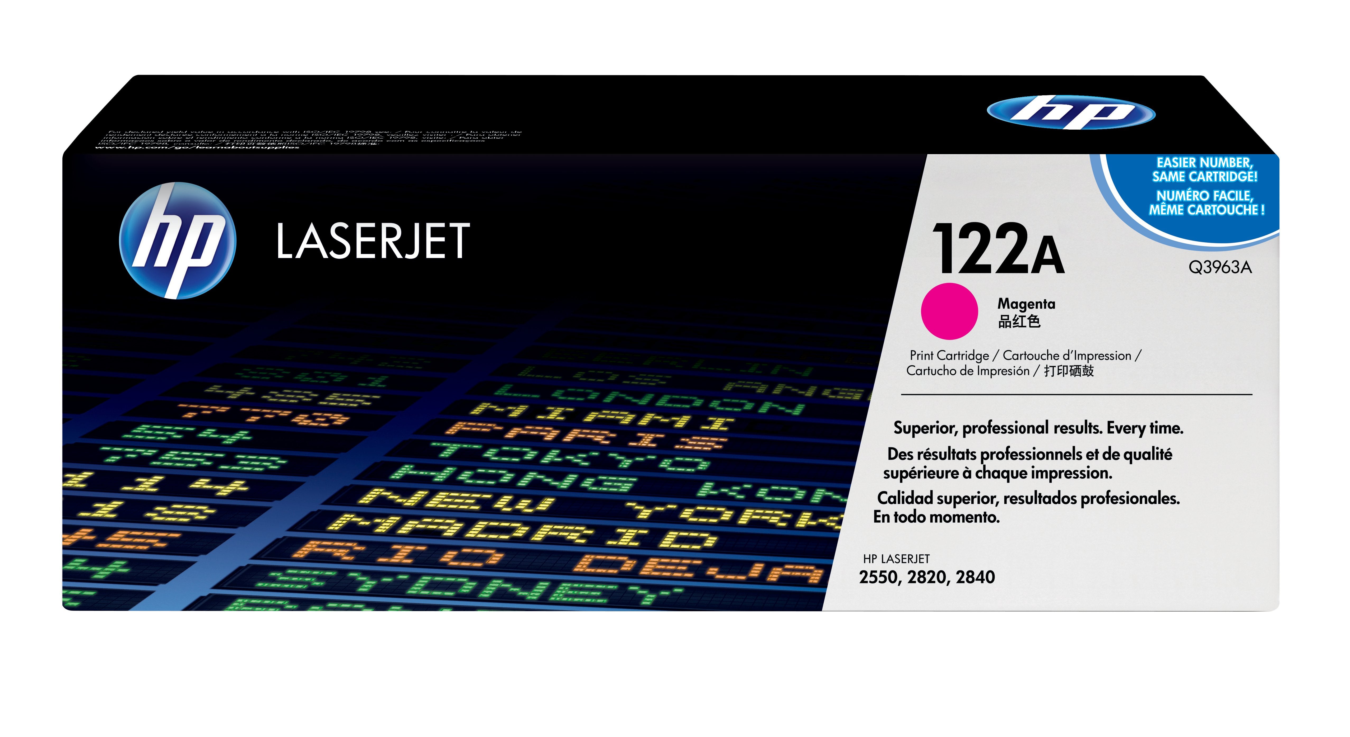 EAN 0829160069371 - HP 122A Magenta Original LaserJet Toner Cartridge cartucho de tóner 1 pieza(s) imagen 1